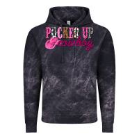 Cloud Black pucker up cowboy Vintage Hoodie - NancyCooperArtShop