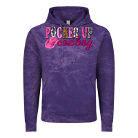 Cloud Purple pucker up cowboy Vintage Hoodie - NancyCooperArtShop