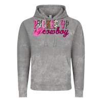 Cloud Rock pucker up cowboy Vintage Hoodie - NancyCooperArtShop