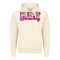 Vintage Artic pucker up cowboy Vintage Hoodie - NancyCooperArtShop