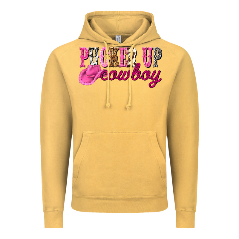 Pucker Up Cowboy Vintage Hoodie by NancyCooperArtShop | Teevron