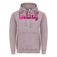 Vintage Zinc pucker up cowboy Vintage Hoodie - NancyCooperArtShop