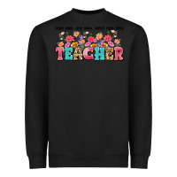 Black teach them love them watch them grow teacher Heavyweight Sweatshirt - Artiststas