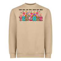 Mushroom teach them love them watch them grow teacher Heavyweight Sweatshirt - Artiststas