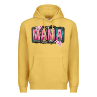 Antique Gold Mama vibes Mother's Day Premium Hoodie - CowGirlArtShop