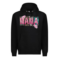 Black Mama vibes Mother's Day Premium Hoodie - CowGirlArtShop