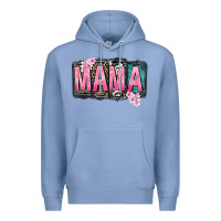 Colony Blue Mama vibes Mother's Day Premium Hoodie - CowGirlArtShop