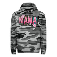 Slate Camo Mama vibes Mother's Day Premium Hoodie - CowGirlArtShop