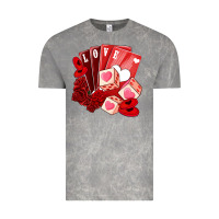 Cloud Rock valentines day feeling lucky Vintage Tee - NancyCooperArtShop