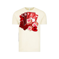 Vintage Arctic valentines day feeling lucky Vintage Tee - NancyCooperArtShop