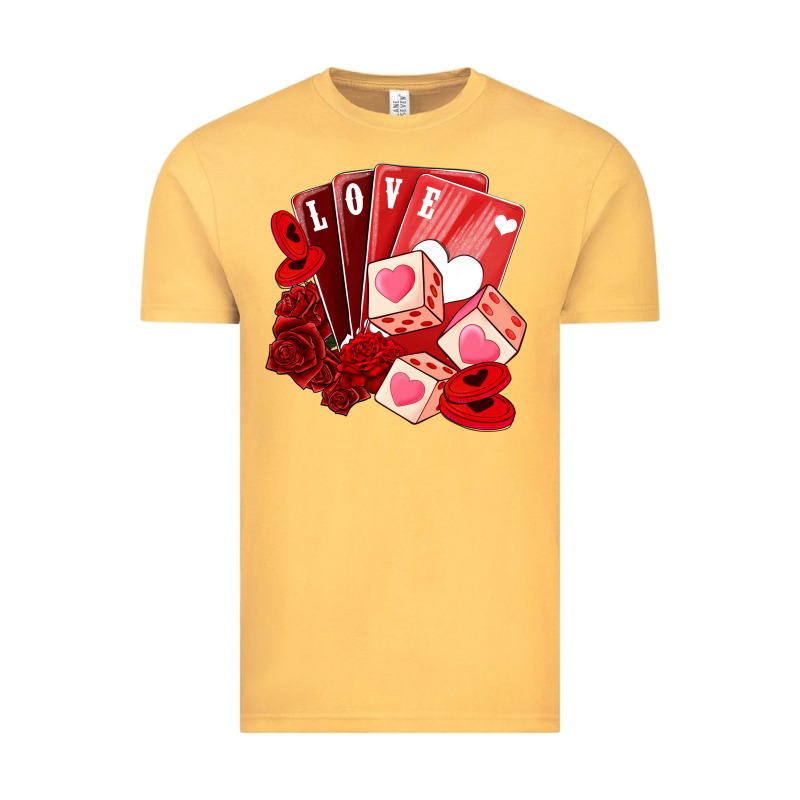Valentines Day Feeling Lucky Vintage Tee by NancyCooperArtShop | Teevron