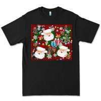 Black santa christmas Premium Tee - AdoDesignShop