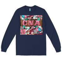 Navy cna Long Sleeve Tee - LillyAllenDesigns