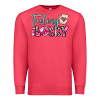 Cardinal feeling lucky Premium Sweatshirt - OliviaCreatesArt