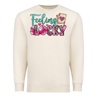 Sandshell feeling lucky Premium Sweatshirt - OliviaCreatesArt