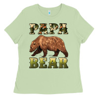 Papa Bear Ladies Tee | Teevron