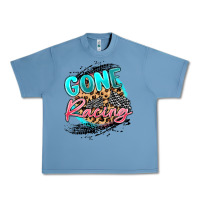 Pebble Blue gone racing Urban Heavy Tee - MaliasSmallBusiness