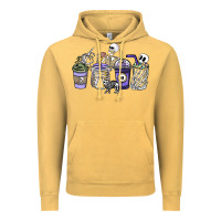 Vintage Mustard skeleton coffee cups Vintage Hoodie - NancyCooperArtShop