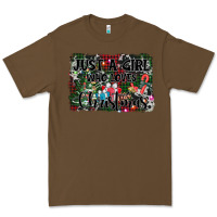 Cacao just a girl who loves christmas Premium Tee - AdoDesignShop