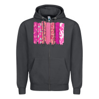 Smoke Cancer brushstroke Cancer Awareness Zipper Hoodie - HowdyJamesFarm