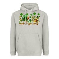 Lucky And I Gnome It St. Patrick's Day Heavyweight Hoodie | Teevron