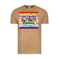 What A Beautiful Day To Respect Other People's Pronouns  Tumbler Vintage Tee | Teevron