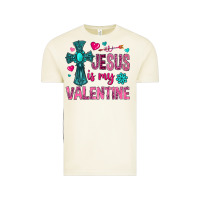 Vintage Arctic jesus is my valentine Vintage Tee - NancyCooperArtShop