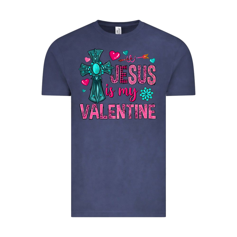 Jesus Is My Valentine Vintage Tee by NancyCooperArtShop | Teevron