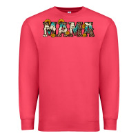 Cardinal mama sunflower leopard Premium Sweatshirt - OliviaCreatesArt