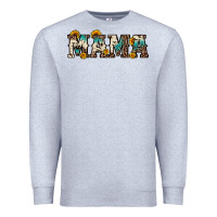 Mama Sunflower Leopard Premium Sweatshirt | Teevron