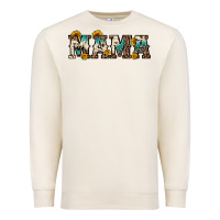 Sandshell mama sunflower leopard Premium Sweatshirt - OliviaCreatesArt