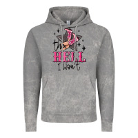 Cloud Rock the hell i wont cowgirl Vintage Hoodie - MaliasSmallBusiness
