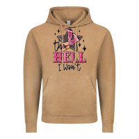 Vintage Camel the hell i wont cowgirl Vintage Hoodie - MaliasSmallBusiness