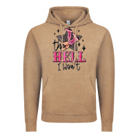 Vintage Coffee the hell i wont cowgirl Vintage Hoodie - MaliasSmallBusiness