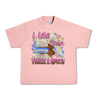 Salmon i like them thick and spicy Urban Heavy Tee - MaliasSmallBusiness