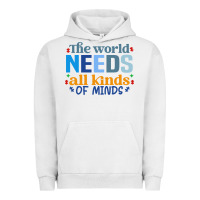 Pigment Lunar Rock The world needs all kinds of minds Urban Hoodie - CowhideDigitalArt