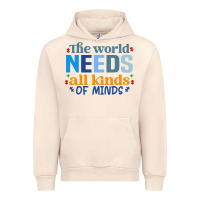 Sandshell The world needs all kinds of minds Urban Hoodie - CowhideDigitalArt