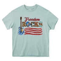 Arona freedom rocks with guitar Heavy Core Tee - Artiststas