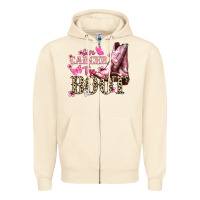 Sandshell Give Cancer the boot Cancer Awareness Zipper Hoodie - HowdyJamesFarm