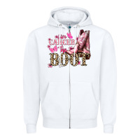 White Give Cancer the boot Cancer Awareness Zipper Hoodie - HowdyJamesFarm