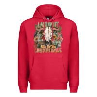 Cardinal Last night we let the liquor talk Premium Hoodie - HowdyJamesFarm