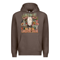 Coffee Last night we let the liquor talk Premium Hoodie - HowdyJamesFarm