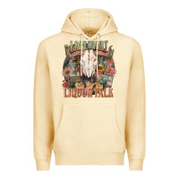 Pina Colada Last night we let the liquor talk Premium Hoodie - HowdyJamesFarm