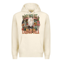 Tofu Last night we let the liquor talk Premium Hoodie - HowdyJamesFarm