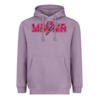 Lavender Mama neon lightning bolt mother's day Heavyweight Hoodie - HowdyJamesFarm