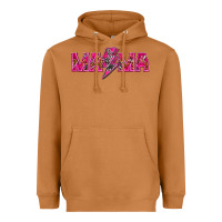 Meerkat Mama neon lightning bolt mother's day Heavyweight Hoodie - HowdyJamesFarm