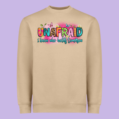 Unafraid I Know Who Holds Tomorrow Heavyweight Sweatshirt Designed By Artiststas