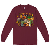 Burgundy pumpkin crush truck Long Sleeve Tee - LillyAllenDesigns