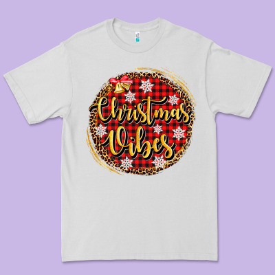 Christmas Vibes Premium Tee Designed By Adodesignshop