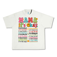 Pistachio mama its okay Urban Heavy Tee - JahusDesignShop